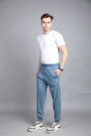 Men's Premium Blue Jogger Pants