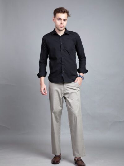 Men’s Premium Beige Formal Trousers